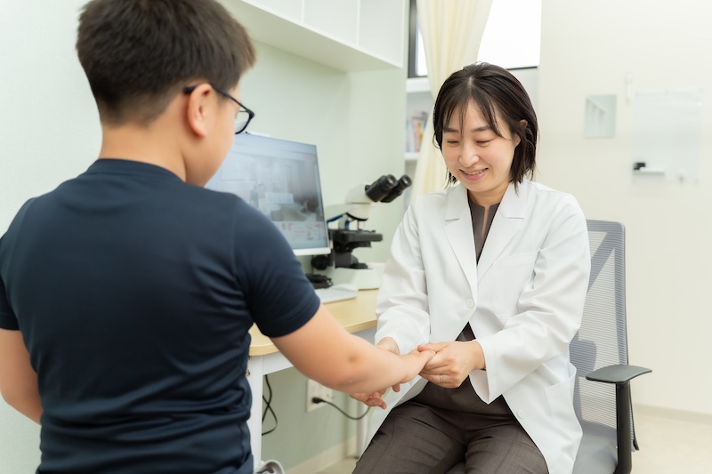 お子さんの診療で心がけていることは？