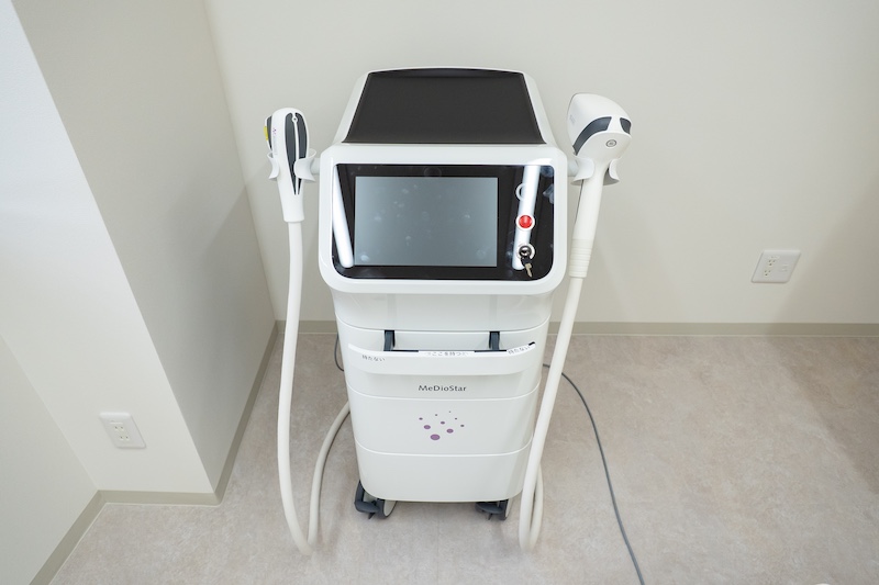 医療レーザー脱毛機器【メディオスターモノリス】